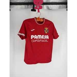Villarreal Cf Joma Football Soccer Jersey Red Youth #42 Football Kit